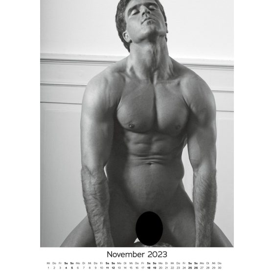 Meztelen férfi naptár - 2026 (10db)