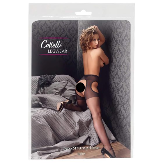 Cottelli - Szex harisnya (fekete)