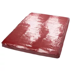 Lakk lepedő - 200x230cm (piros)