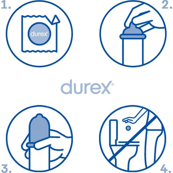 Durex Feel Thin - élethű érzés óvszer (3db)