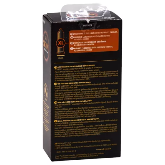 Manix SKYN - XXL latexmentes óvszer (10db)