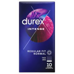 Durex Intense - bordázott és pontozott óvszer (10db) -