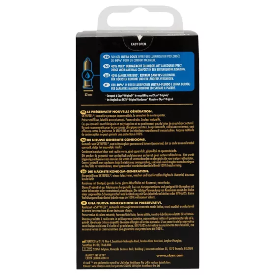 Manix Skyn - ultra vékony, latexmentes óvszer (10db)