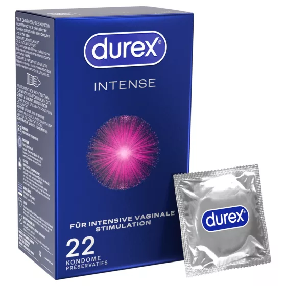 Durex Intense - Orgasmic óvszer (22db)