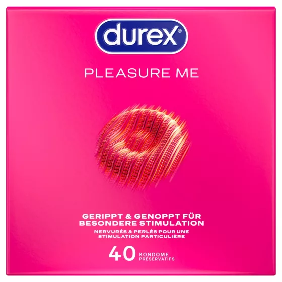 Durex - Pleasure Me óvszer (40db)