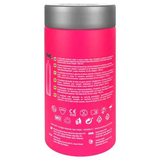 ONE Flavor Waves - ízesített óvszer - vegyes (12db)
