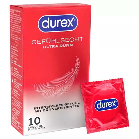 Durex - ultra vékony óvszer (10db)