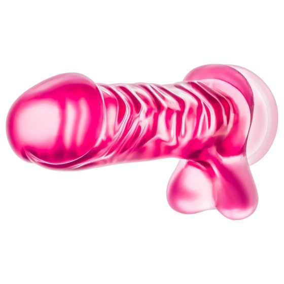 B Yours - herés dildó - 20cm (pink)