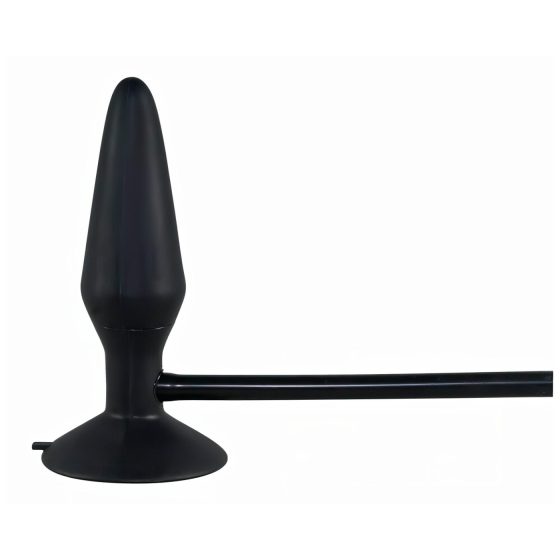 You2Toys True Black - pumpálható análtágító (fekete)