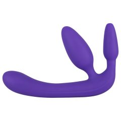 Tripla, felcsatolható dildó tartópánt nélkül (lila)