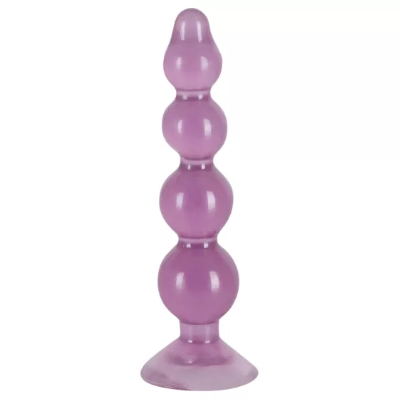 You2Toys - anal beads - tapadókorongos análbot (lila)