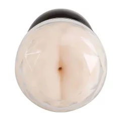   You2Toys - Pussy and Ass - dupla maszturbátor férfiaknak (fekete)