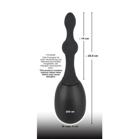 Black Velvets - intimmosó - fekete (kicsi)