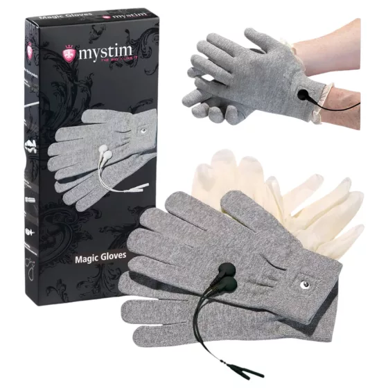 mystim Magic Gloves - elektro kesztyű (2db)
