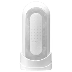 TENGA Flip Zero - szuper-maszturbátor férfiaknak (fehér)