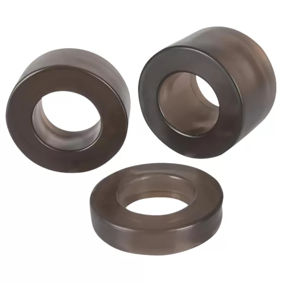 You2Toys - Ball - pénisz- heregyűrű és nyújtó szett - (szürke)