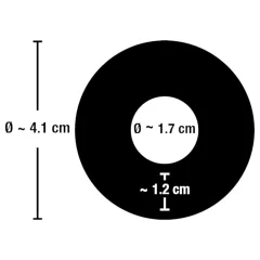 You2Toys - szilikon péniszgyűrű (átlátszó)