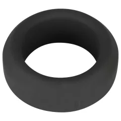 Black Velvets - vastagfalú péniszgyűrű (2,6cm) - fekete