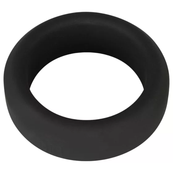 Black Velvets - vastagfalú péniszgyűrű (3,2cm) - fekete