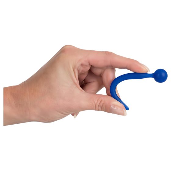 Dilator Sperm Stopper - gömbös, szilikon dilátor (kék)