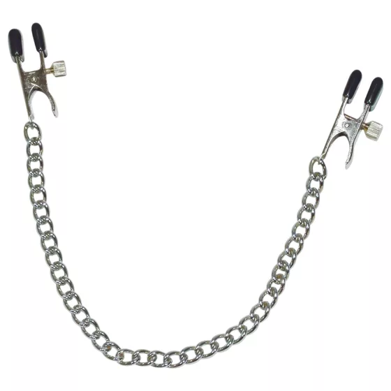 Láncos, állítható csipesz