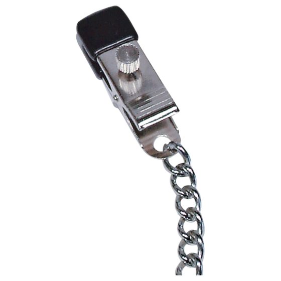 Láncos, állítható csipesz