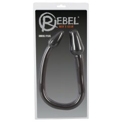 Rebel Double Plug - dupla kúp anál plug (fekete)