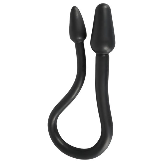 Rebel Double Plug - dupla kúp anál plug (fekete)