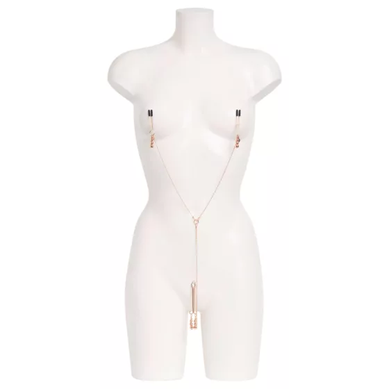 A szabadság ötven árnyalata - All Sensation mell- és szeméremcsipesz