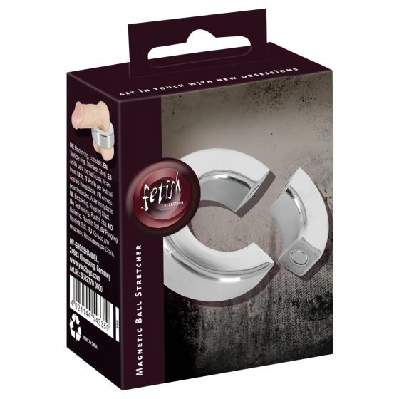 Sextreme - súlyos mágneses heregyűrű és nyújtó (341g)