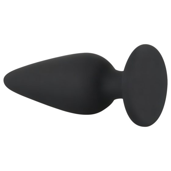 Black Velvets Heavy - 40g-os anál plug (fekete)