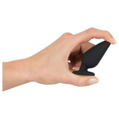 Black Velvets Heavy - 40g-os anál plug (fekete)