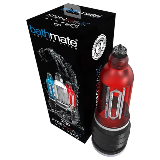 Bathmate Hydromax 7 Wide - hidro péniszpumpa (piros)