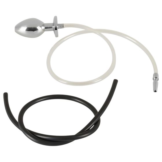 Piss to Ass Plug - üreges anál plug húgycső tágítóval