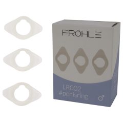Fröhle LR002 (2,1cm) - orvosi péniszgyűrű szett (3db)