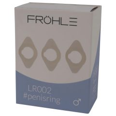 Fröhle LR002 (2,1cm) - orvosi péniszgyűrű szett (3db)