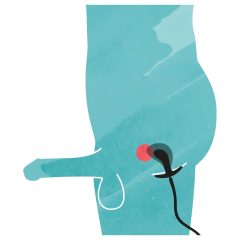 You2Toys - pumpálható, anál tágító plug (fekete)