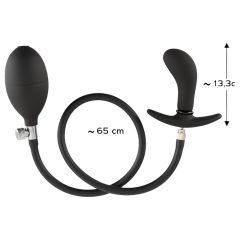 You2Toys - pumpálható, anál tágító plug (fekete)