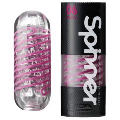 TENGA Spinner Brick - maszturbátor (átlátszó)