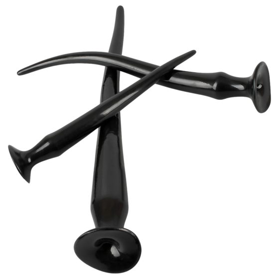 You2Toys - extra hosszú anál plug szett (3 részes) - fekete