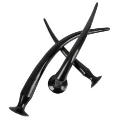   You2Toys - extra hosszú anál plug szett (3 részes) - fekete