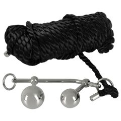 You2Toys Bondage anál plug (149g) + BDSM kötél (10m)