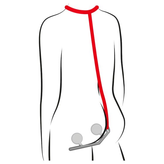 You2Toys Bondage anál plug (149g) + BDSM kötél (10m)