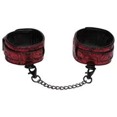   A szürke ötven árnyalata - boka bilincsek (fekete-vörös)