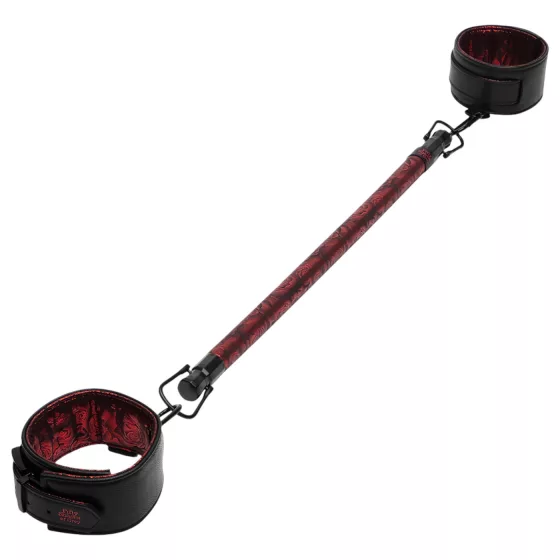 A szürke ötven árnyalata - terpesztőrúd (fekete-vörös)