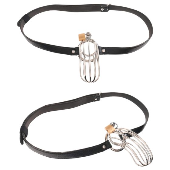 / Fetish The Prisoner - fém péniszketrec (ezüst)