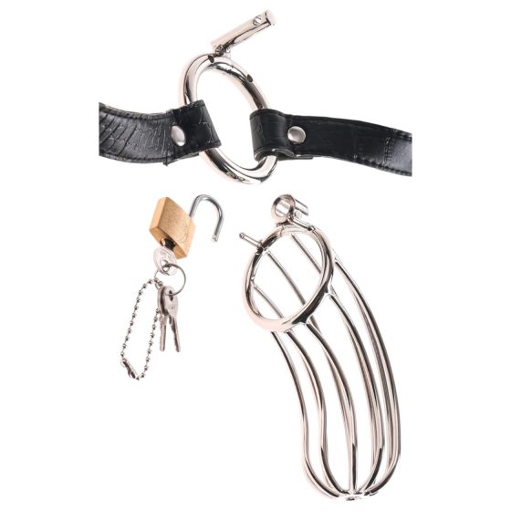 / Fetish The Prisoner - fém péniszketrec (ezüst)