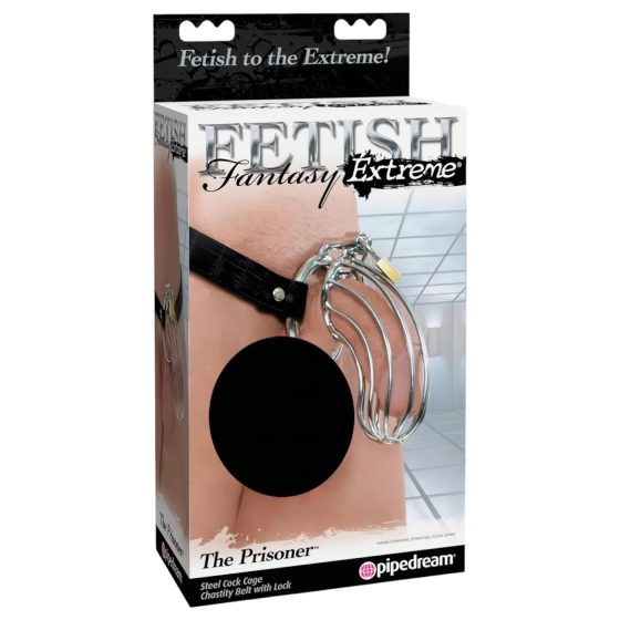 / Fetish The Prisoner - fém péniszketrec (ezüst)