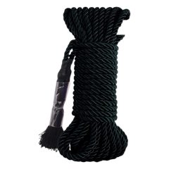 Fetish Silky Rope - Shibari kötél - 10m (fekete)