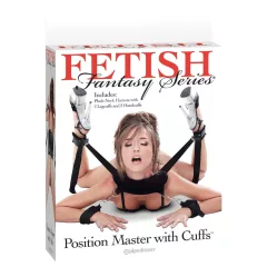   Pipedream - Fetish Position Master - BDSM kötözőszett (fekete)
